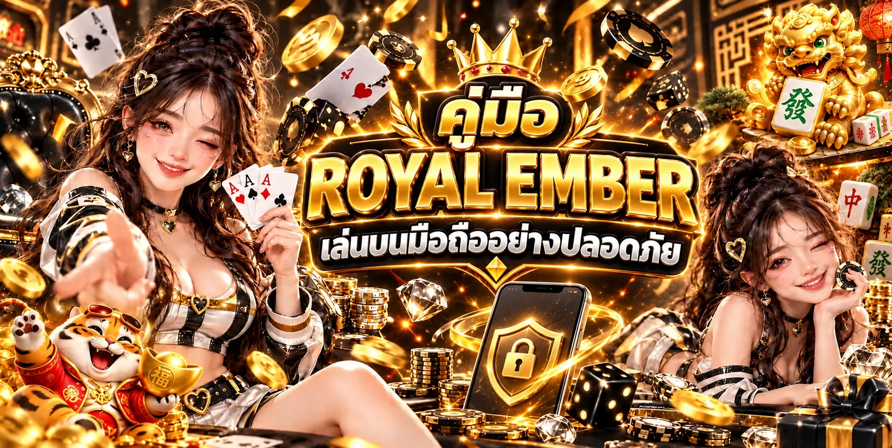 Royal Ember มือถือ | คู่มือเข้าเว็บและดูแลบัญชี